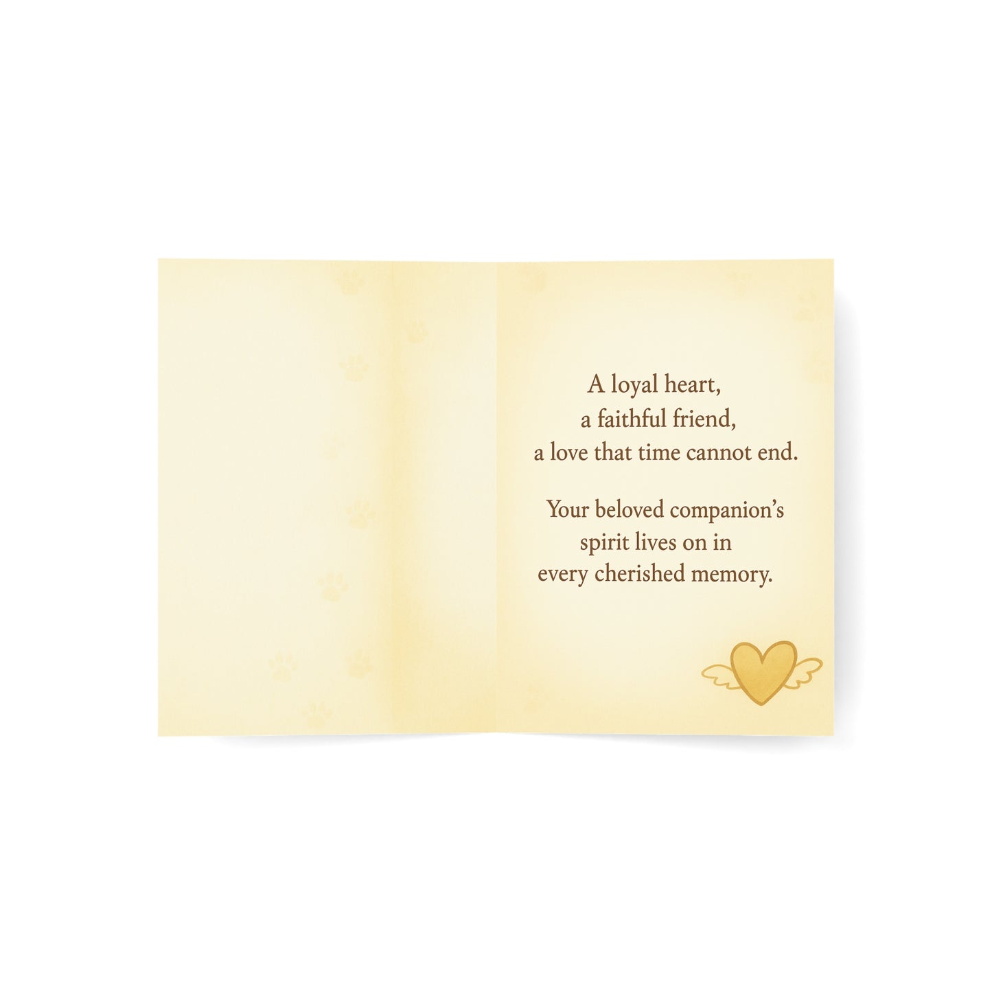 With Sympathy - Loss of Pet Bird Card