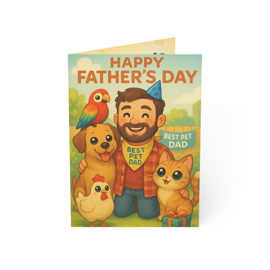 Happy Father's Day from the Pets / FIDS Card